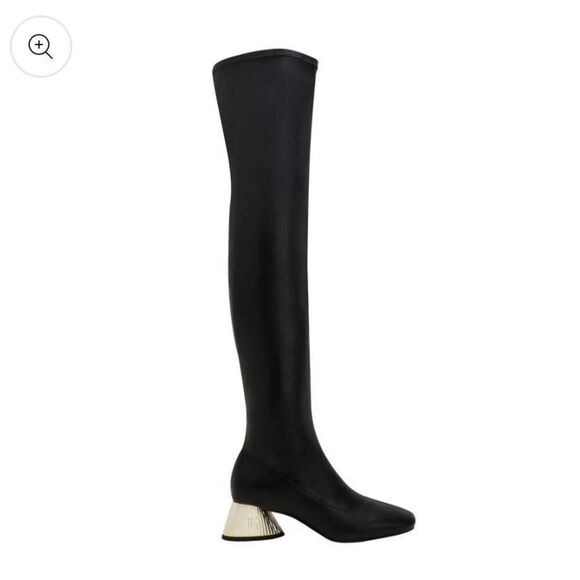Katy Perry The Clarra Black Over The Knee Women’s Boots 8 Med - Picture 1 of 12